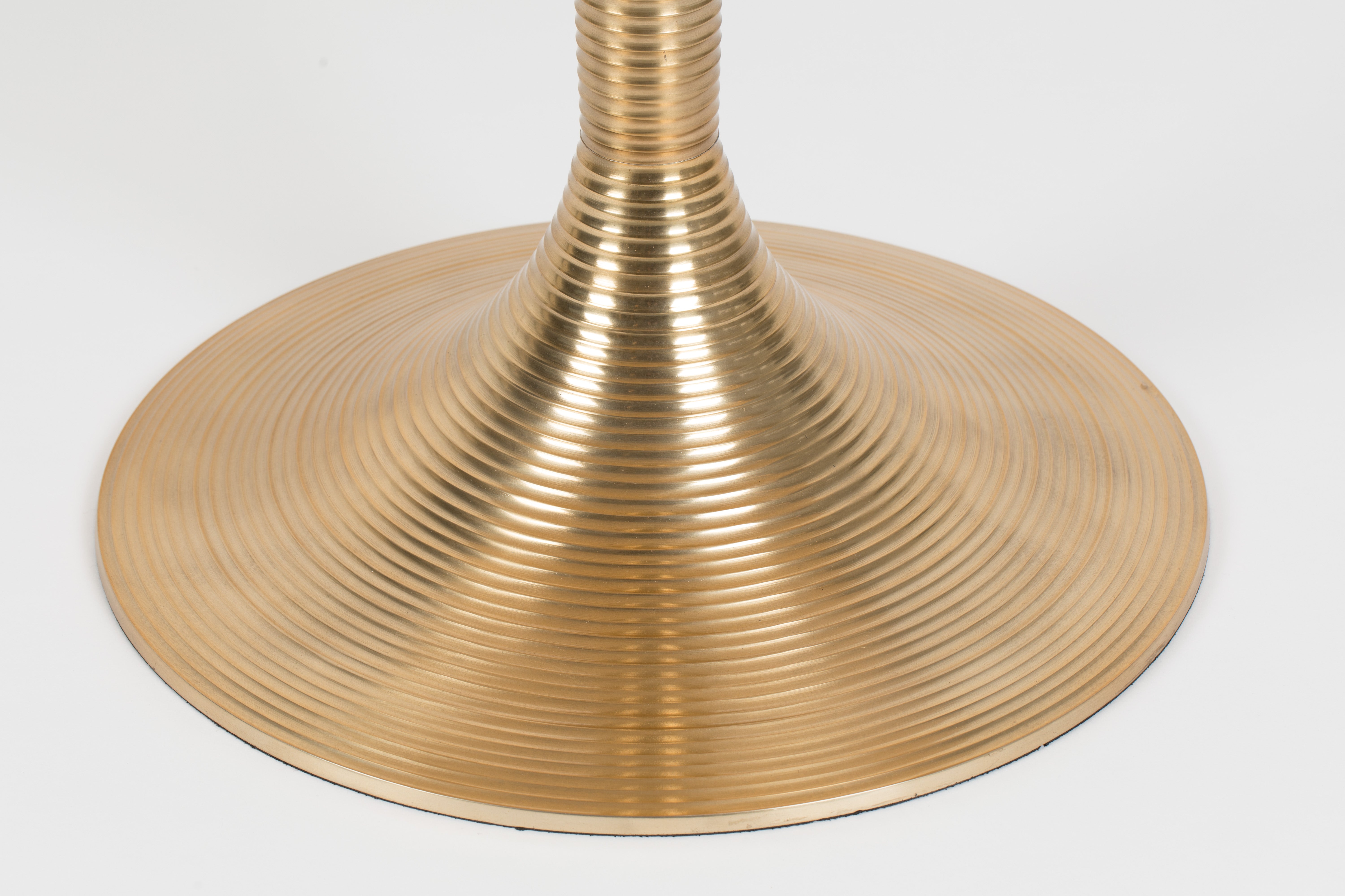 Bold Monkey Hypnotising Gold Round Dining Table